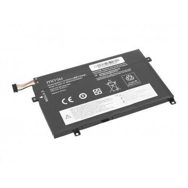 Baterija (akumuliatorius) Lenovo ThinkPad E470 E475 E470C 01AV411 10.95V 3650mAh 40Wh