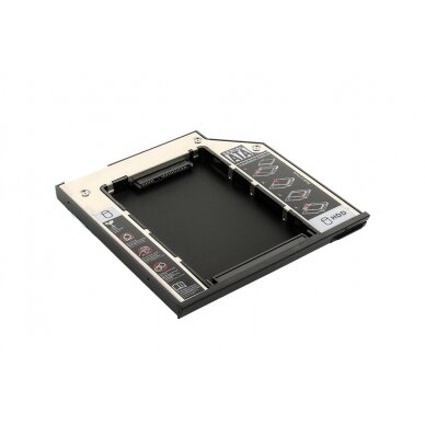 ODD adapteris kietajam diskui HDD SSD SATA 2.5" Dell E6400, E6510