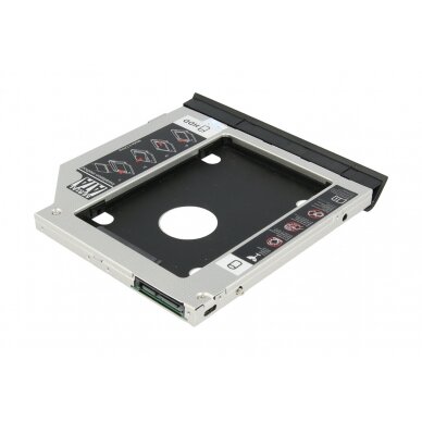 ODD adapteris kietajam diskui HDD SSD SATA 2.5" Dell E6420, E6520 4