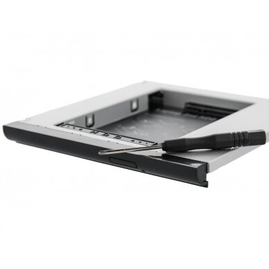 ODD adapteris kietajam diskui HDD SSD SATA 2.5" HP EliteBook 8440p, 8530p 1
