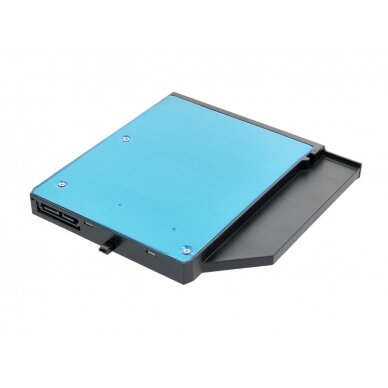 ODD adapteris kietajam diskui HDD SSD SATA 2.5" Lenovo T430 T530 4