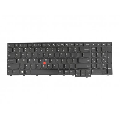 Klaviatūra kompiuteriui Lenovo ThinkPad E531 E540 E545 L540 (trackpoint) US 3