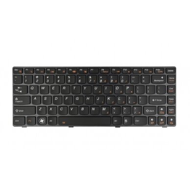 Klaviatūra Lenovo Y480 šviečianti, US 4