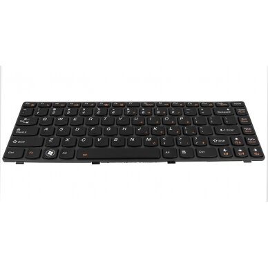 Klaviatūra Lenovo Y480 šviečianti, US 6