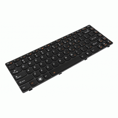 Klaviatūra Lenovo Y480 šviečianti, US 1