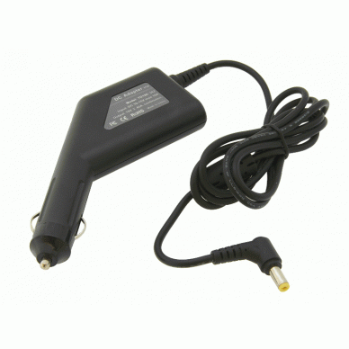 Automobilinis maitinimo adapteris (kroviklis) ACER, PACKARD BELL 19V 3.42A 65W 5.5x1.7mm